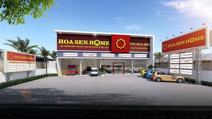 Tập đoàn Hoa Sen triển khai chuỗi siêu thị vật liệu xây dựng