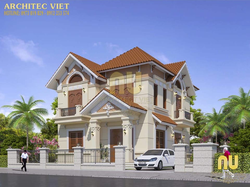 15+ Mẫu thiết kế biệt thự tại Hà Nội được yêu thích nhất 2019