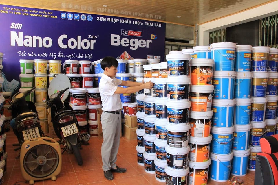Cao Bằng: Thị trường sơn nội, ngoại thất như "ma trận"