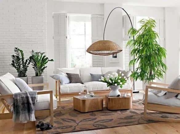 Hạ nhiệt ngày hè nóng nực với không gian nhà đẹp thoáng mát