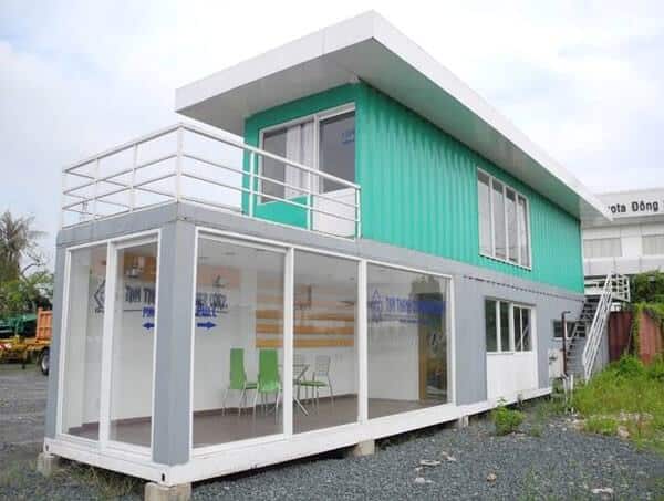 Nhà container đầy đủ tiện nghi nhưng tiết kiệm chi phí