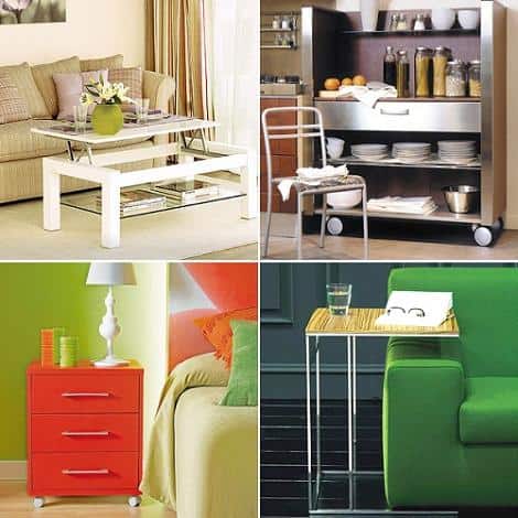 Nội thất thông minh nhiều tiện ích cho nhà chật