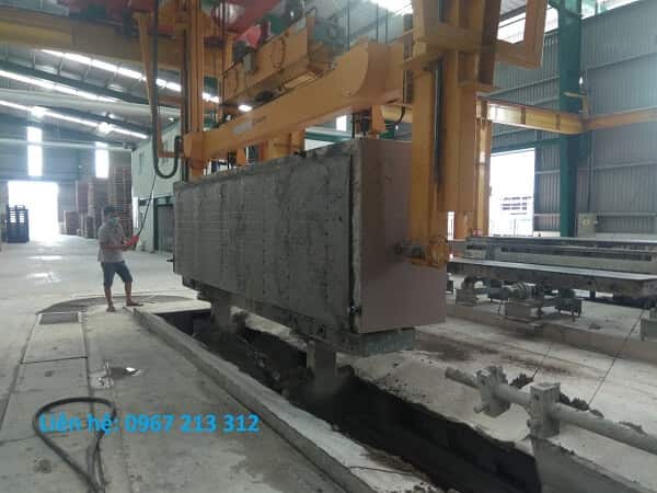 Quy Trình Sản xuất Gạch Bê Tông Nhẹ