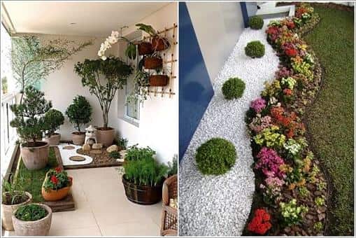Trang trí nhà đẹp bằng sỏi trắng