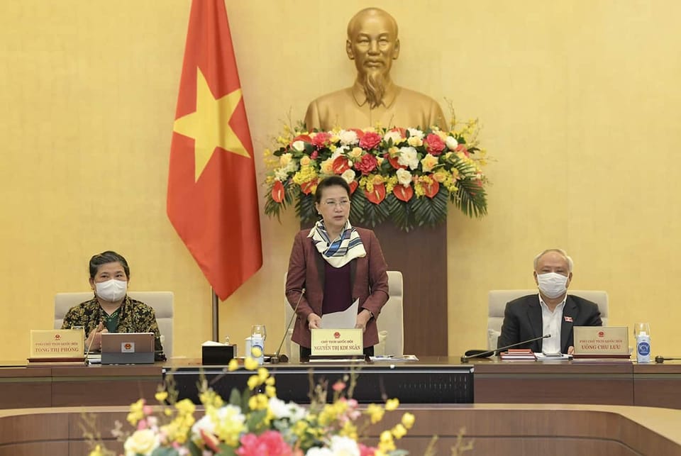 Tuần tới, UBTVQH cho ý kiến về công tác nhân sự để trình Quốc hội