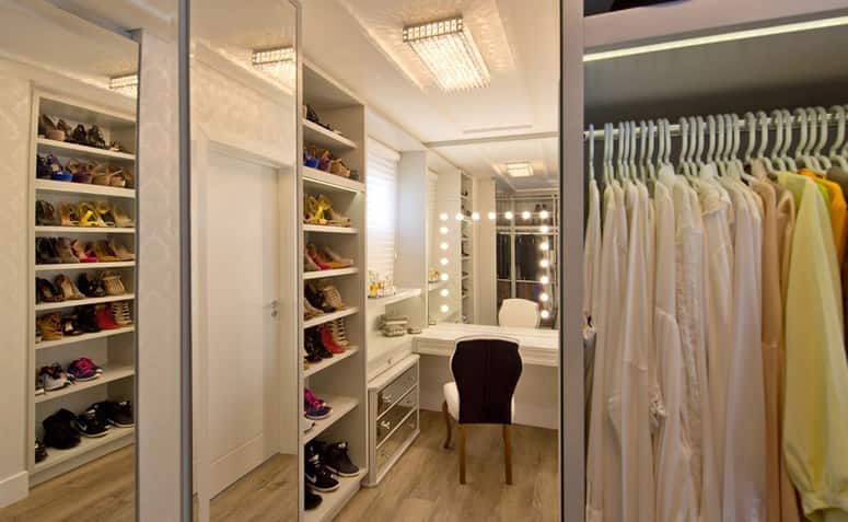 Xây tủ quần áo bằng gạch – Ý tưởng thú vị trong thiết kế nhà riêng