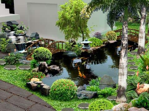 Xu hướng phong cách thiết kế sân vườn cho nhà phố