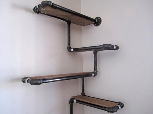 Cách tái chế đồ cũ thành kệ để đồ sáng tạo