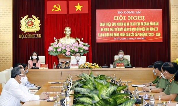 Chủ tịch QH dự phát lệnh ra quân bảo đảm an ninh, trật tự ngày bầu cử