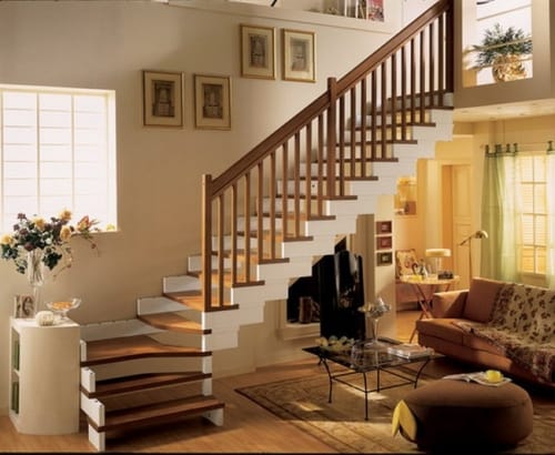 Một số lưu ý khi thiết kế cầu thang gỗ cho nhà nhỏ