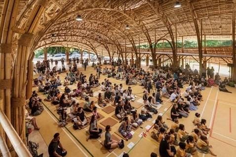 Ngôi nhà bằng tre chống chịu động đất