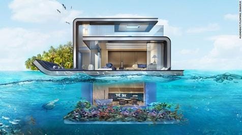 Những tòa nhà tuyệt đẹp trên mặt biển (P1)