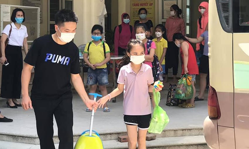 23 cô trò phải cách ly tập trung