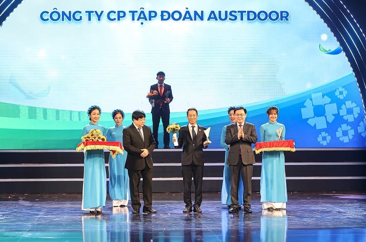 ​Tập đoàn Austdoor sở hữu hai sản phẩm thương hiệu quốc gia